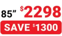 Visions Electronics SAMSUNG NEO QLED 4K NATIVE 120HZ PANEL 85 QN80F 4K SMART TV offer