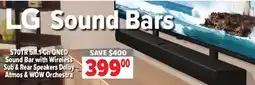 2001 Audio Video LG SOUNDBAR 5.1.1CH FOR QNED offer