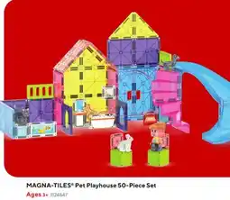 Staples MAGNA-TILE S Pet Playhouse 50-Piece Set offer