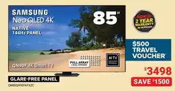Visions Electronics SAMSUNG 85 NEO QLED 4K NATIVE 144HZ PANEL QN90F 4K SMART TV offer