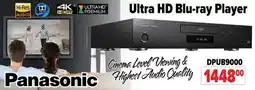 2001 Audio Video PANASONIC ULTRA HD BLU-RAY PLAYER offer