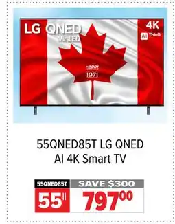 2001 Audio Video LG QNED AI 4K Smart TV offer