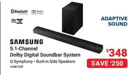 Visions Electronics Samsung 5.1-Channel Dolby Digital Soundbar System offer