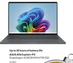 Staples ASUS A14 Copilot+ PC offer
