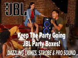 2001 Audio Video JBL Party Boxes! offer