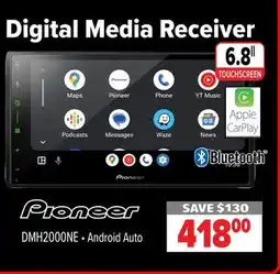 2001 Audio Video DMH2000NE Pioneer Digital Media Receiver offer