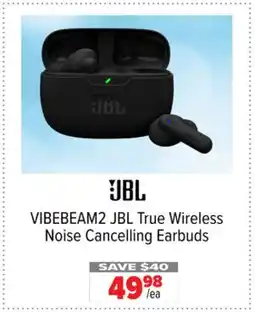 2001 Audio Video VIBEBEAM2 JBL True Wireless Noise Cancelling Earbuds offer