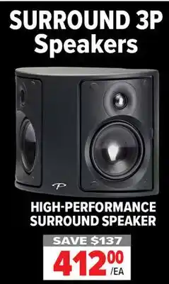 2001 Audio Video PARADIGM HIGH-PERFORMANCE SURROUND SPEAKER offer