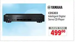 2001 Audio Video CDS303 YAMAHA Intelligent Digital Servo CD Player offer