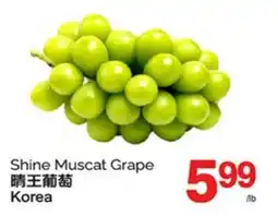 T&T Supermarket SHINE MUSCAT GRAPE offer