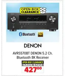 2001 Audio Video DENON 5.2 Ch. Bluetooth 8K Receiver offer