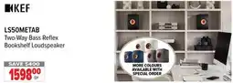 2001 Audio Video LS50METAB KEF Two-Way Bass Reflex Bookshelf Loudspeaker offer