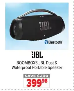 2001 Audio Video JBL Dust & Waterproof Portable Speaker offer