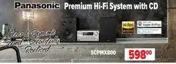 2001 Audio Video Panasonic Premium Hi-Fi System With CD offer