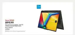 Staples Asus 16 2-in-1 Laptop - Intel i5-13420H/512GB SSD/16GB RAM/Touchscreen/Windows 11 Home offer
