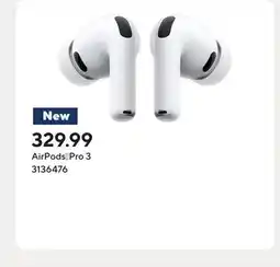 Staples AirPods†Pro 3 offer