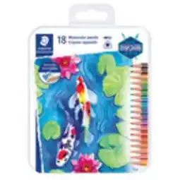 Staples Staedtler Watercolour Pencils - Assorted - 18 Pack offer