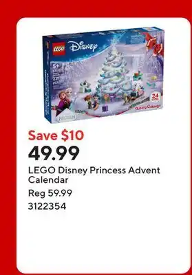 Staples LEGO Disney Princess Advent Calendar offer
