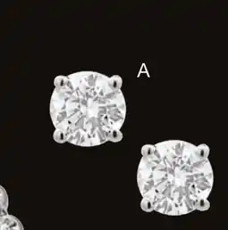 Charm Diamond New Brilliance Lab Grown 0.50CTW Diamond Stud Earrings in Sterling Silver offer