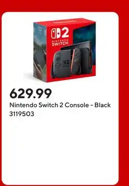 Staples Nintendo Switch 2 Console - Black offer
