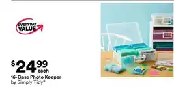 Michaels 16-Case Photo Keeper by Simply Tidy offer