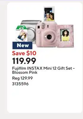 Staples Fujifilm INSTAX Mini 12 Gift Set - Blossom Pink offer