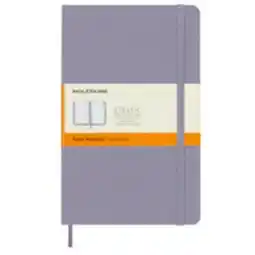 Staples Moleskine Classic Large Ruled Hard Cover Notebook - Aster Grey offer