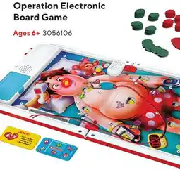 Staples Hasbro Operation Electronic Board Game offer