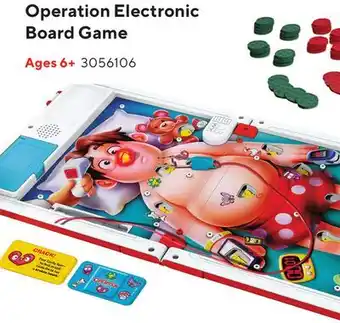 Staples Hasbro Operation Electronic Board Game offer