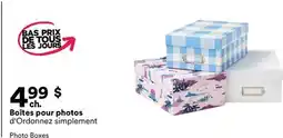 Michaels Boîtes pour photos d'Ordonnez simplement offer