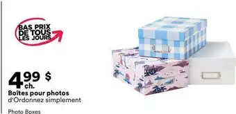 Michaels Boîtes pour photos d'Ordonnez simplement offer