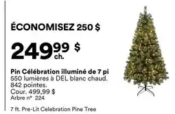 Michaels Pin Célébration illuminé de 7 pi offer