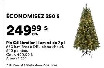 Michaels Pin Célébration illuminé de 7 pi offer