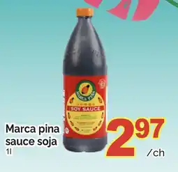 T&T Supermarket MARCA PINA SAUCE SOJA, 1L offer