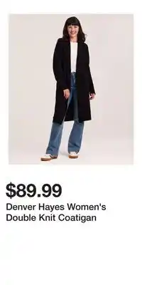 Mark's Denver Hayes Women's Double Knit Coatigan offer