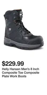 Mark's Helly Hansen Men's 8 Inch Composite Toe Composite Plate Work Boots offer