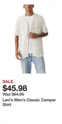 Mark's Levi's Men's Classic Camper Shirt offer