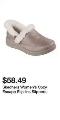 Mark's Skechers Women's Cozy Escape Slip-Ins Slippers offer