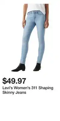 Mark's Levi's Women's 311 Shaping Skinny Jeans offer