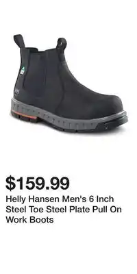 Mark's Helly Hansen Men's 6 Inch Steel Toe Steel Plate Pull On Work Boots offer