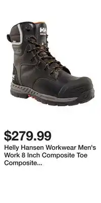 Mark's Helly Hansen Workwear Men's Work 8 Inch Composite Toe Composite Plate ICEFX Work Boot offer