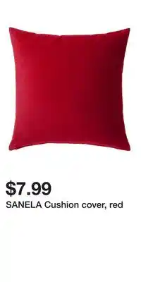 IKEA SANELA Cushion cover, red offer
