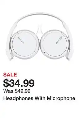 TSC Stores Headphones With Microphone offer
