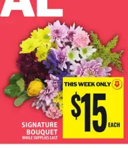 Food Basics SIGNATURE BOUQUET offer