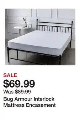 TSC Stores Bug Armour Interlock Mattress Encasement offer