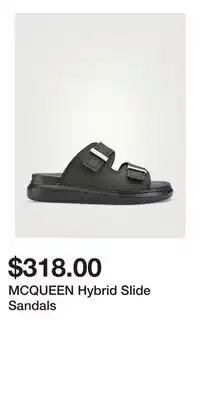 Holt Renfrew MCQUEEN Hybrid Slide Sandals offer