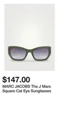 Holt Renfrew MARC JACOBS The J Marc Square Cat Eye Sunglasses offer