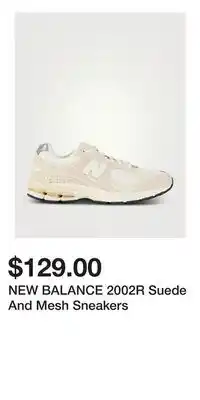 Holt Renfrew NEW BALANCE 2002R Suede And Mesh Sneakers offer