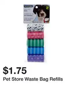 Dollarama Pet Store Waste Bag Refills offer