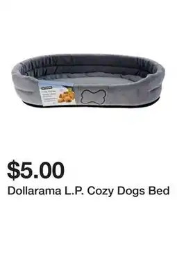 Dollarama Dollarama L.P. Cozy Dogs Bed offer